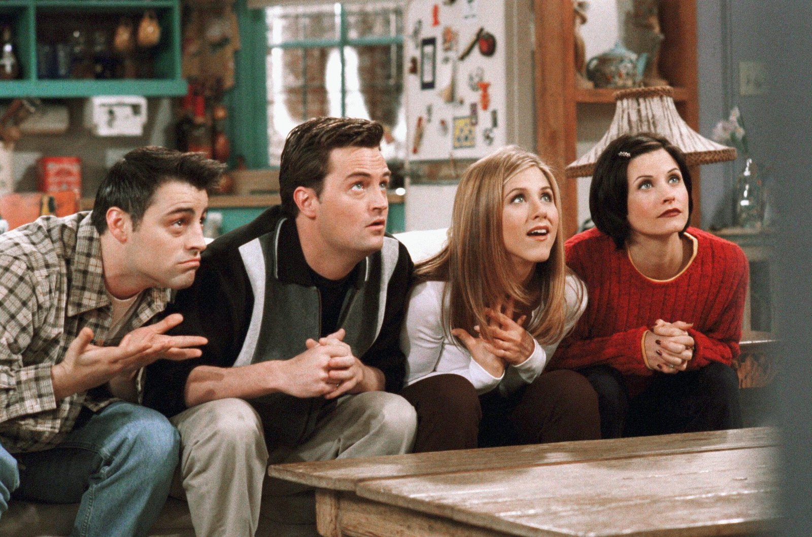 Los protagonistas de la serie Friends. 