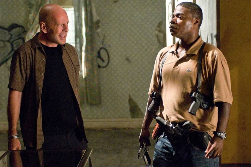Bruce Willis y Tracy Morgan en Cop Out