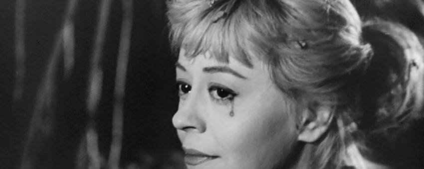 Giulietta Masina en Las noches de Cabiria.