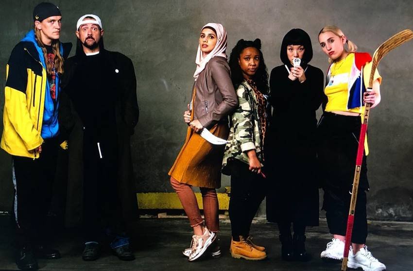 Las protas de Jay & Silent Bob Reboot.