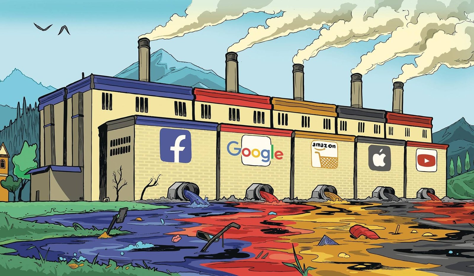 El problema de la contaminación digital