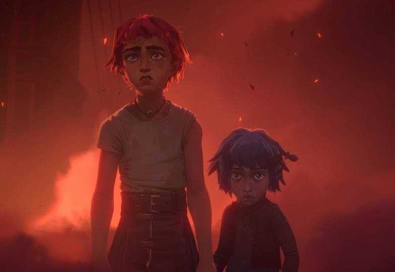 Vi y Powder en Arcane.