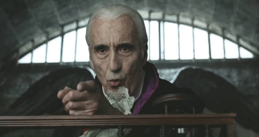 Christopher Lee en Sleepy Hollow