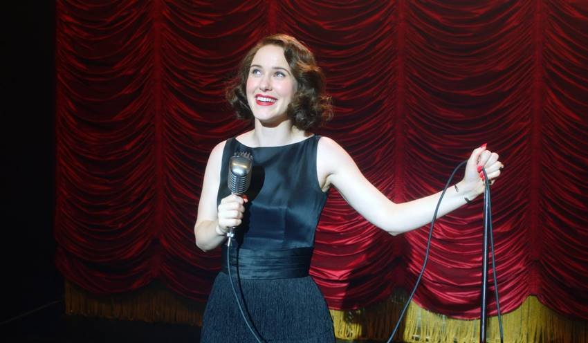 Rachel Brosnahan es “Midge” en La maravillosa Señora Maisel.