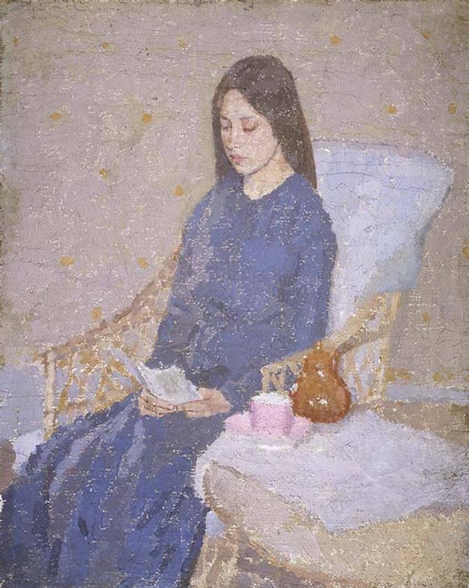 La convaleciente, de Gwen John. Las mujeres que leen son peligrosas.