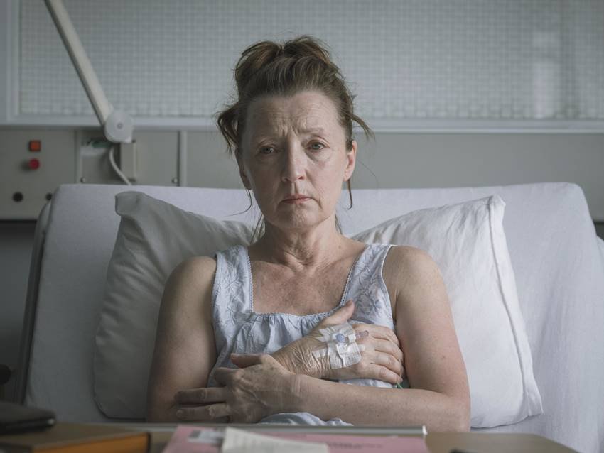 Lesley Manville en Ordinary Love.