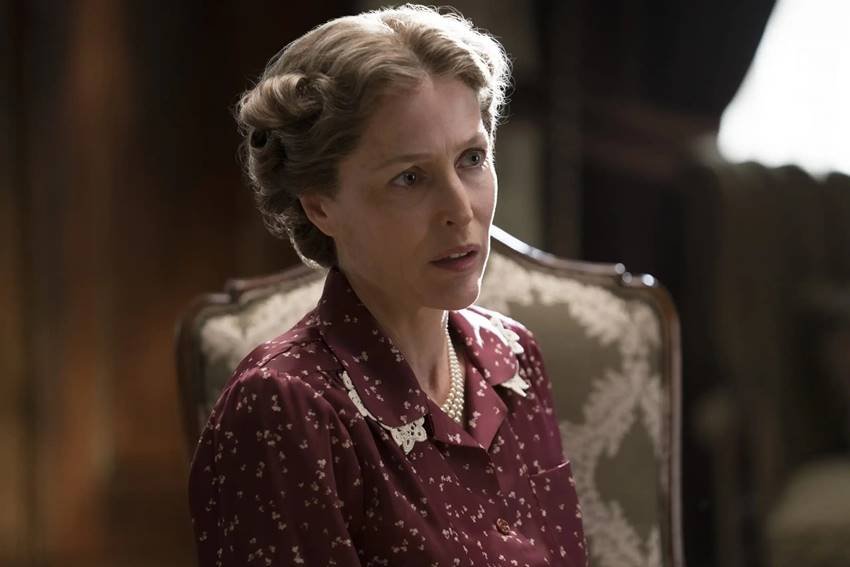 Gillian Anderson es Eleanor Roosevelt en The First Lady.