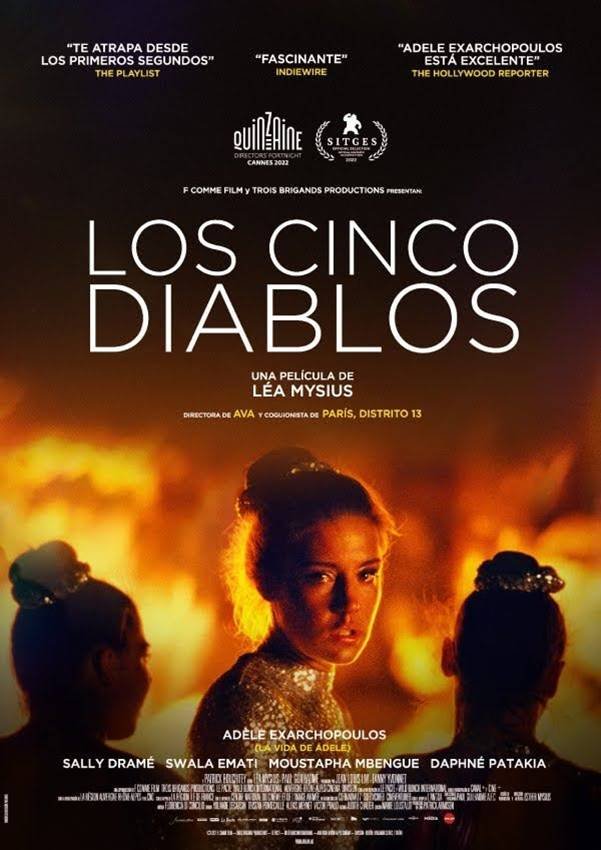 Póster de Los cinco diablos.