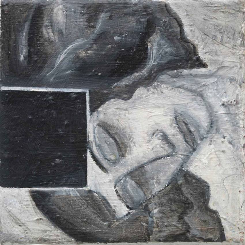 Spectacle of the West Pictures for The Trained Intellect (4) Capital, 1987, Jutta Koether.