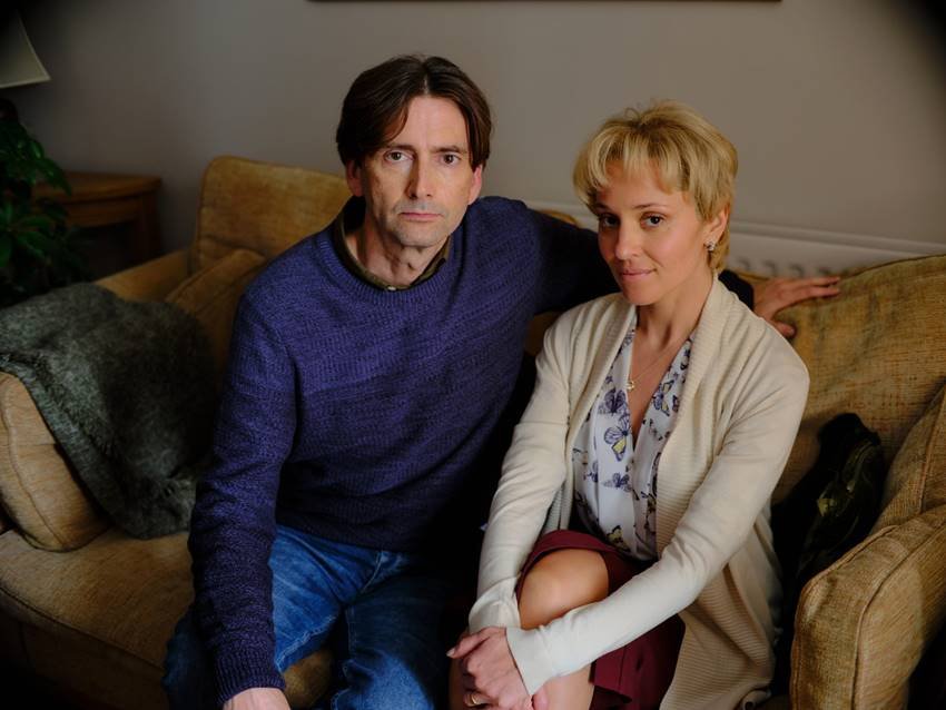 Margarita Lievieva y David Tennant en Litvinenko.