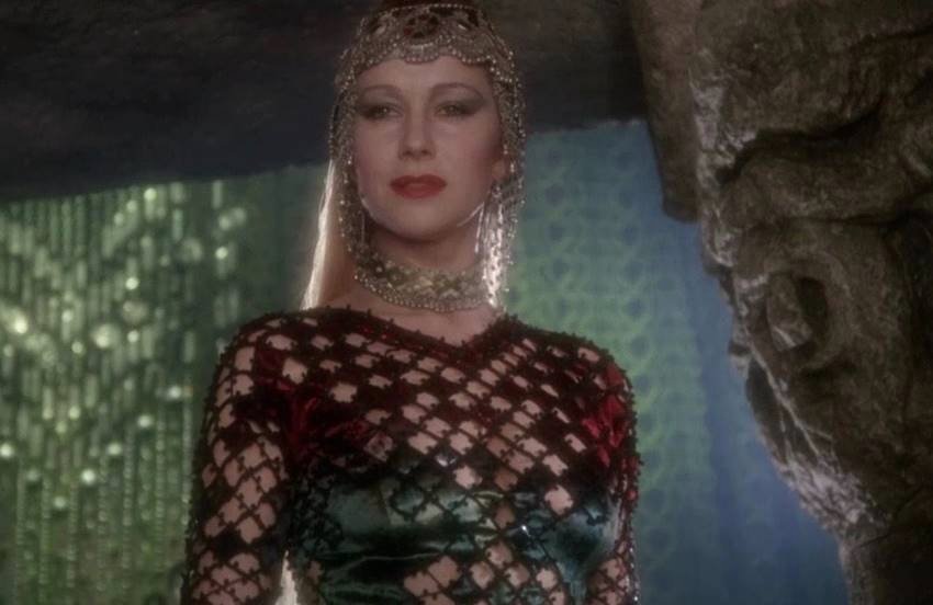 Helen Mirren es Morgana le Frey en Excalibur.