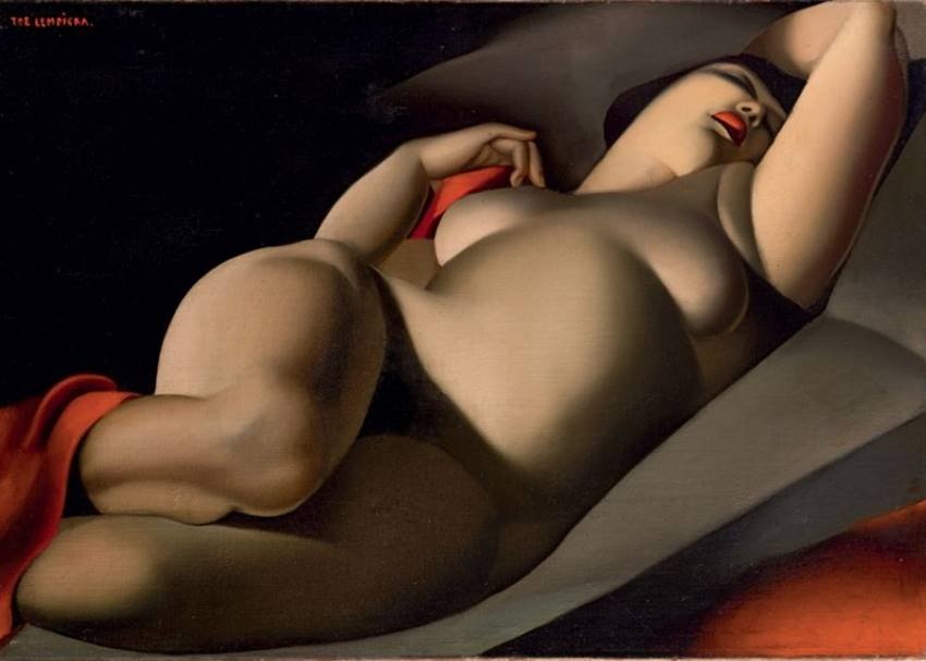 La Bella Rafaela. Obra de Tamara de Lempicka.