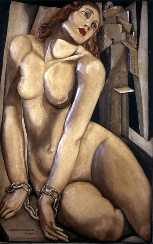 Andrómeda, de Tamara de Lempicka.