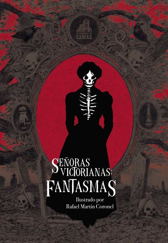 Portada de Señoras victorias: fantasmas, de La biblioteca de Carfax.