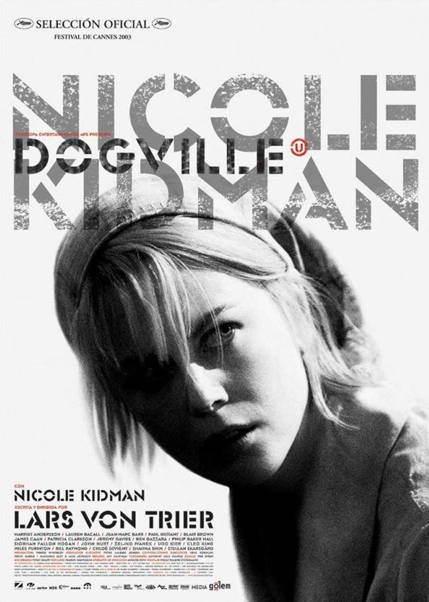 Cartel de Dogville, de Lars von Trier.