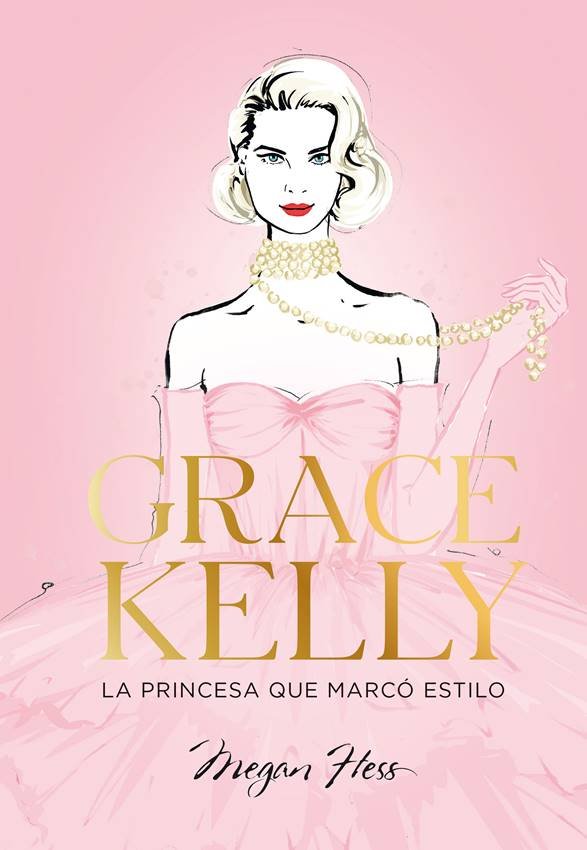 Grace Kelly. Biografía ilustrada por Megan Hes y publicada por la editorial Lunwerg.