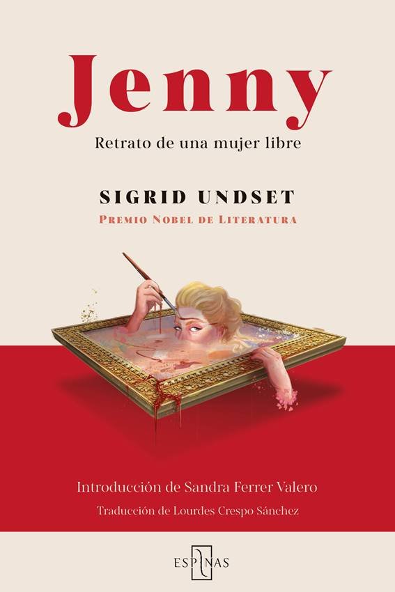 Portada de, Jenny, de Sigrid Undset.