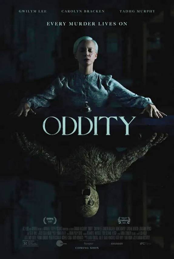 Cartel de Oddity.