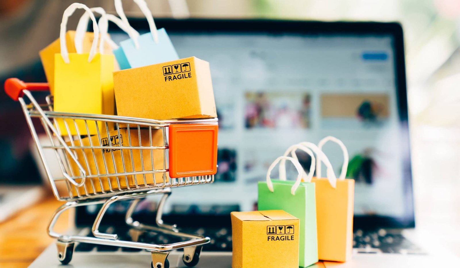 Adicción a la cesta de la compra online.