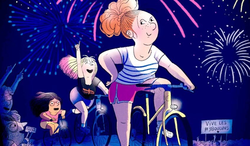 ‘Las tres reinas’: el cómic que le planta cara al bullying, la gordofobia y el patriarcado… en bicicleta