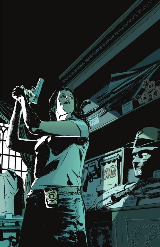 Renee Montoya por Michael Lark.