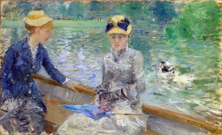 Berthe Morisot -Sommertag- 1879. Mujeres artistas.