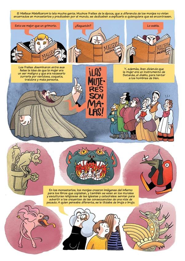 ¿Es una bruja?, comic 