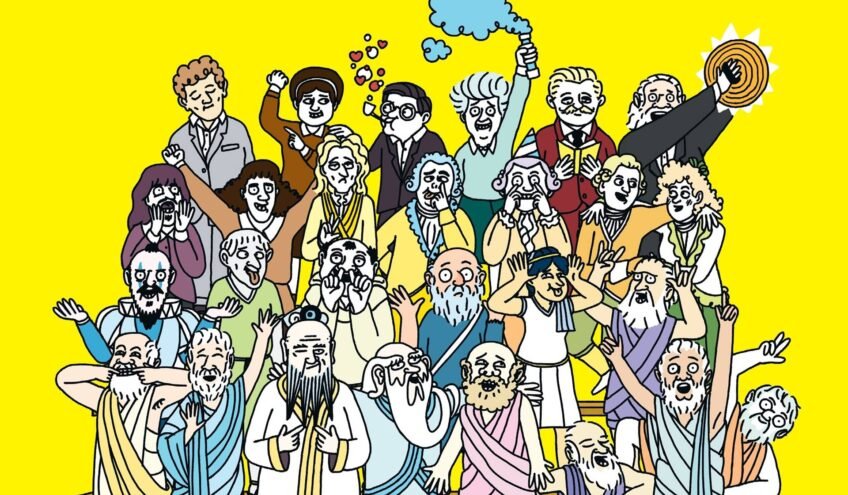 ‘Sabios y rebeldes’: un cómic para aprender a pensar con alegría (y mala leche)