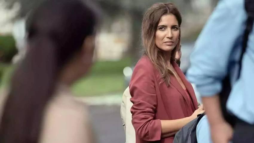 Lucía Jiménez en Ángela, serie de Netflix. 