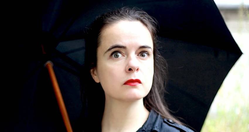 La escritora Amélie Nothomb