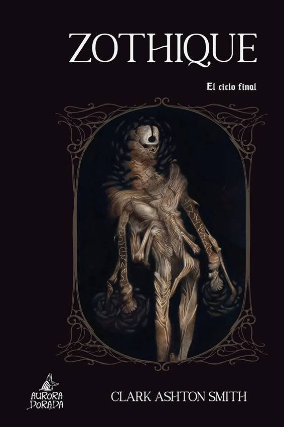 Portada del libro, Zothique, el ciclo final.
