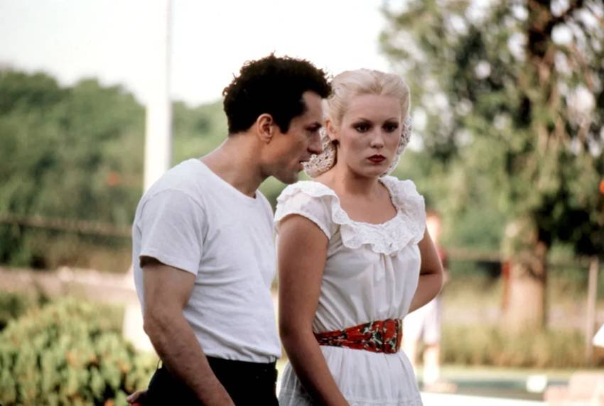 Robert De Niro y Cathy Moriarty en Toro salvaje.