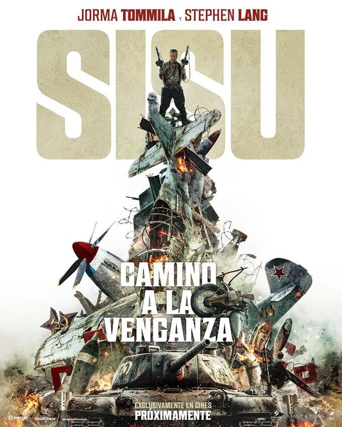 Póster de Sisu: Camino a la venganza.