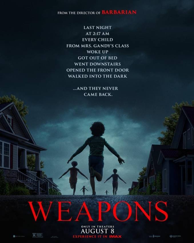 Póster de Weapons. Las mejores películas de terror de 2025.