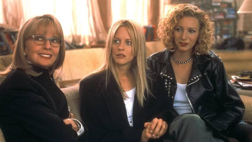 Diane Keaton, Meg Ryan y Lisa Kudrow en Colgadas. 
