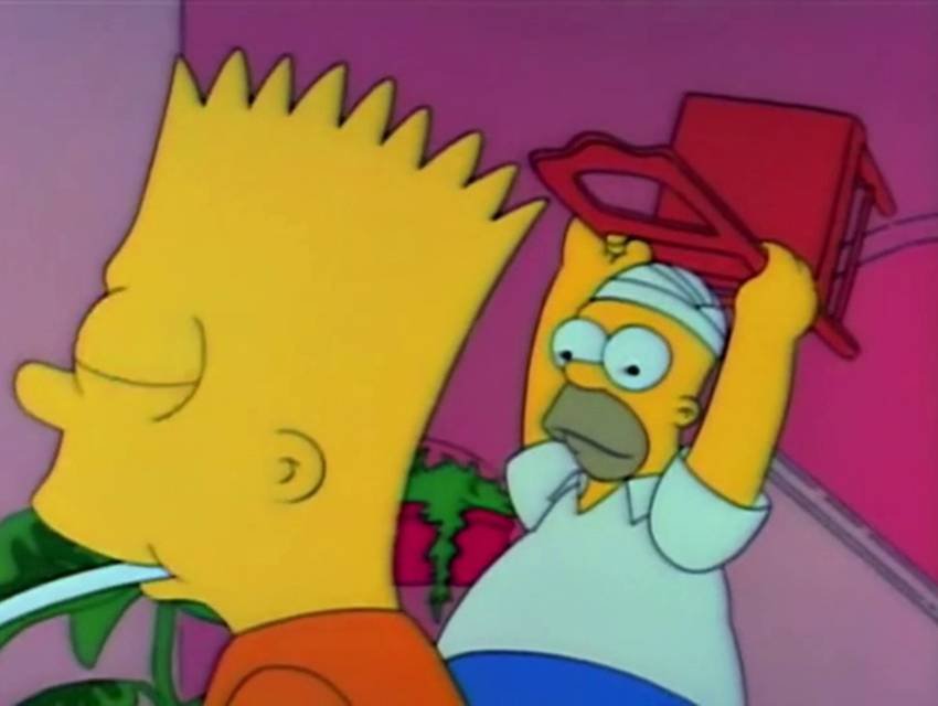 La casa-árbol del terror II, Los Simpson 31 de octubre de 1991