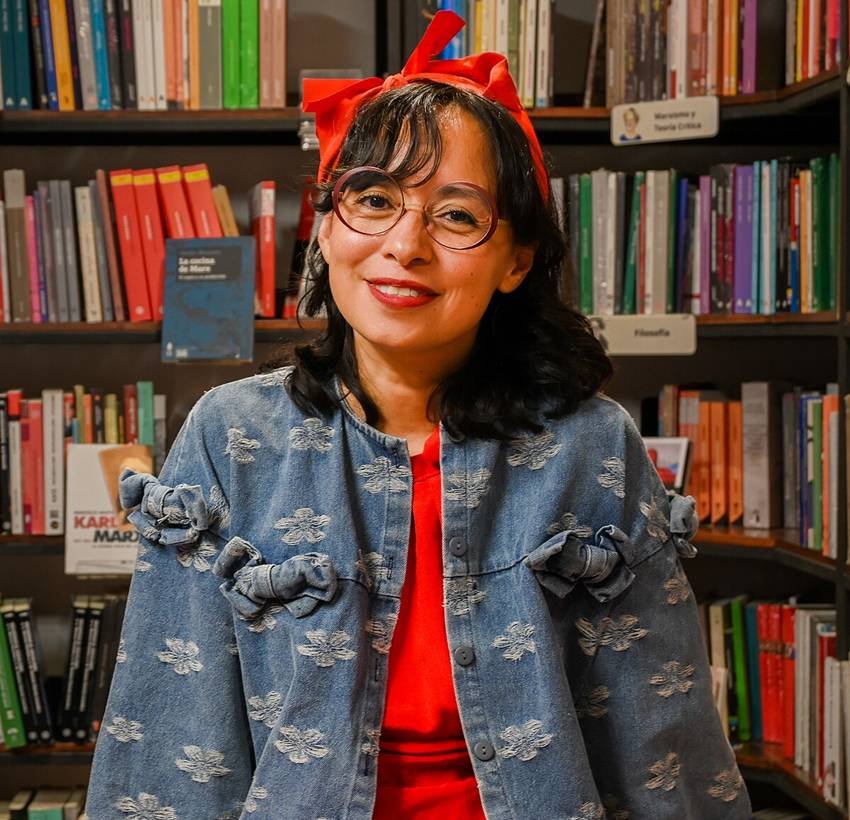 Brenda Navarro, autora de Ceniza en la boca.