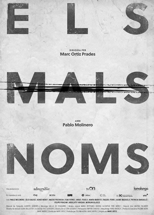 Póster de Els mals noms.