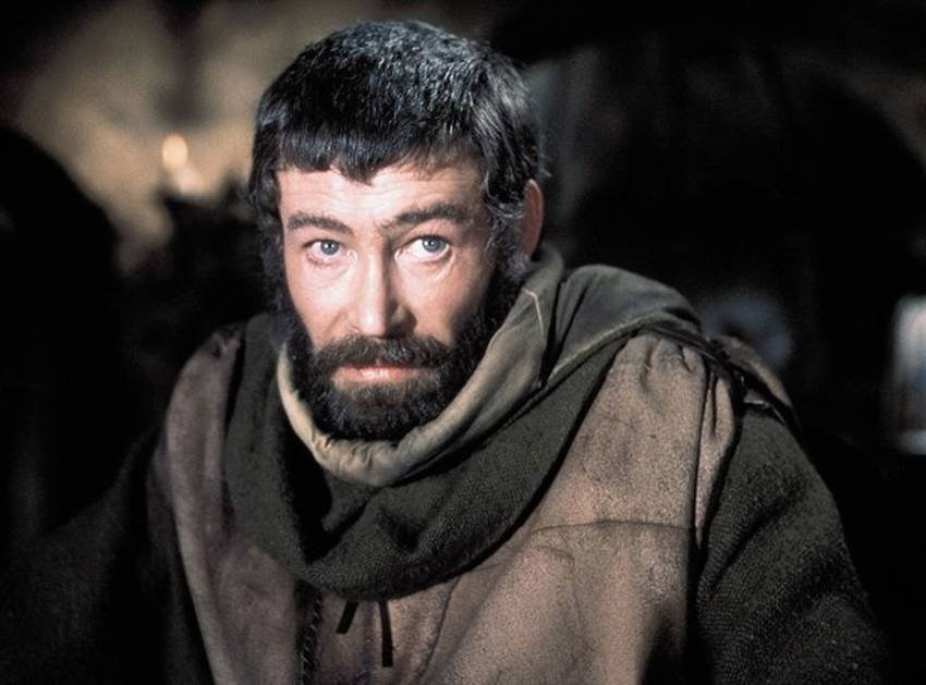 Peter O'Toole en El león en invierno.