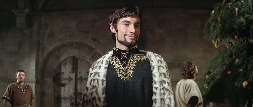 Timothy Dalton en El león en invierno.