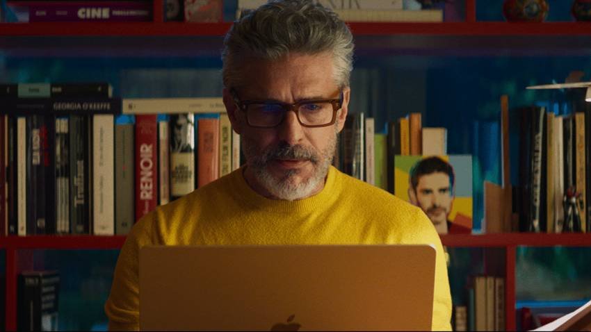 Leonardo Sbaraglia en Amarga Navidad.