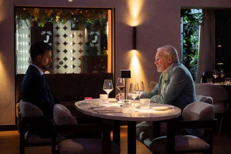 Hugo silva y Daniele Fileti en Marbella.