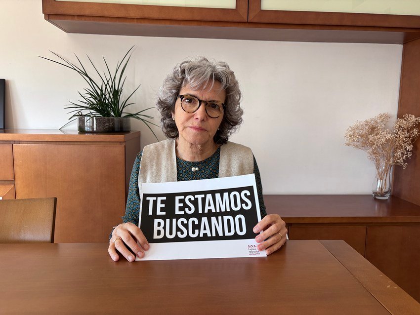 Adelina Ruiz, presidenta de SOS Bebés Robados Catalunya.