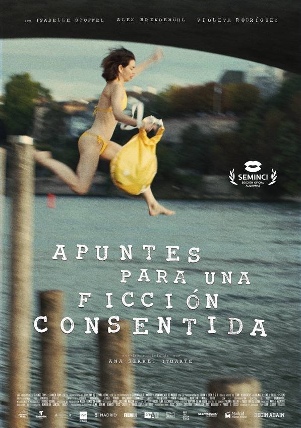Póster de Apuntes para una ficción consentida.