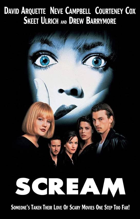 Póster de Scream.