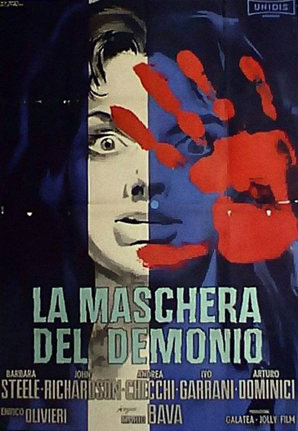 Póster de La máscara del demonio.
