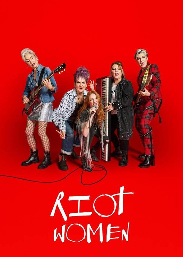 Póster de la serie Riot Women.