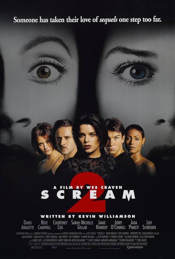 Póster de Scream 2.